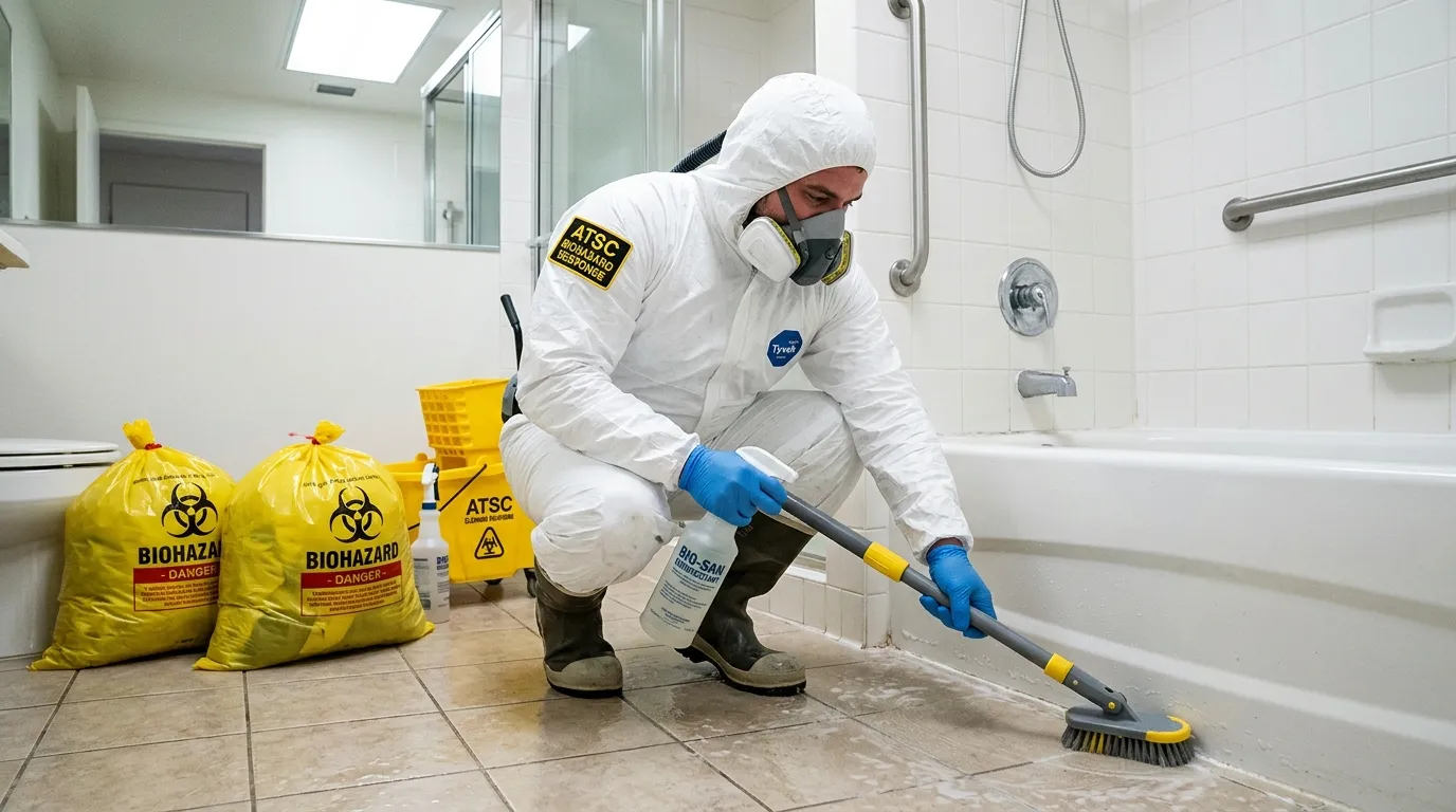 Decontamination equipment deployed for Blood Cleanup in Silsbee